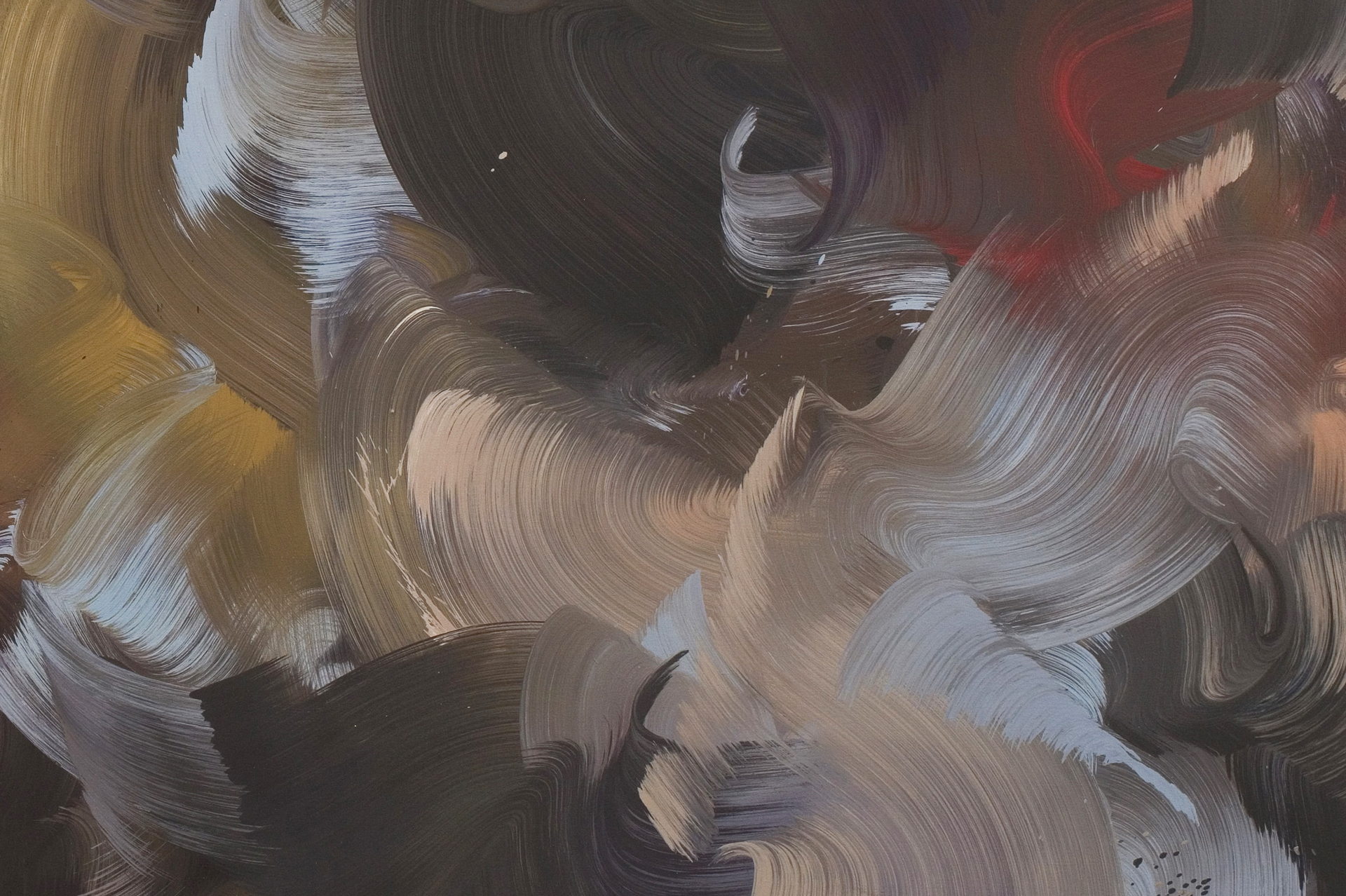 Erin Lawlor, (DETAIL) Memory & Desire (Sous La Glycine), (Diptych) 2019, oil on canvas, 190 x 130 cm (each)