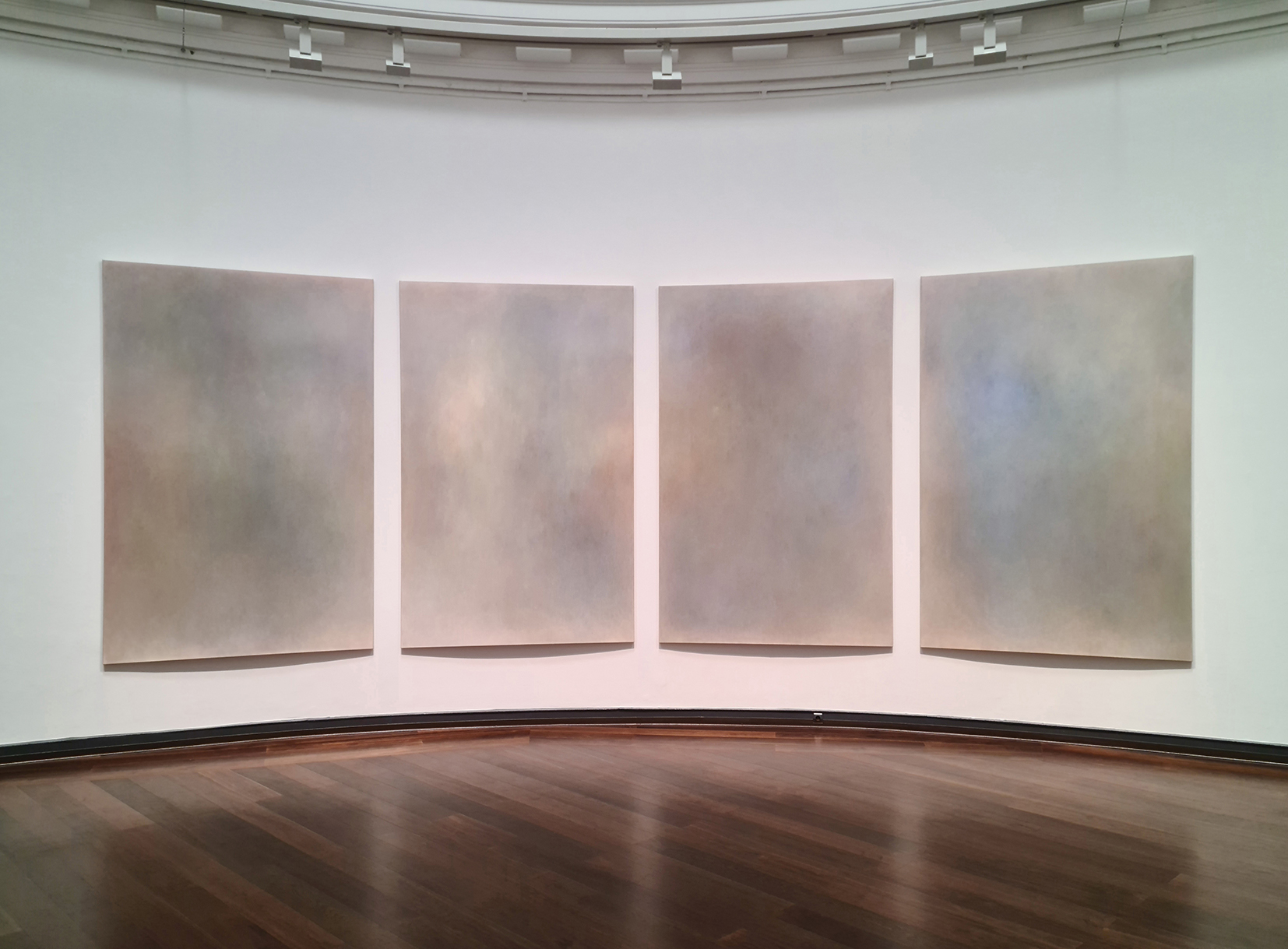 HAMBURGER KUNSTHALLE, 29 November - 4 May,
HANNS KUNITZBERGER,
'ABBILD 2002–2005', KOMPOSITION Sätze I, II, III, IV – jeweils mit 4 Gemälden 1 bis 16, je 300 x 190 cm, Öl / Mollino, 2002–2005.
'ABBILD 2002–2005', COMPOSITION, Sätze I, II, III, IV – each with 4 Paintings 1 to 16, each 300 x 190 cm, Oil / Mollino, 2002–2005.
SATZ IV