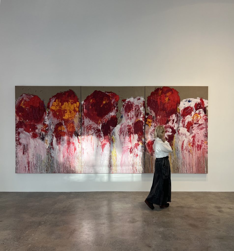 Messiaen II, 2024, Oil on Belgian linen,200 x 460 cm