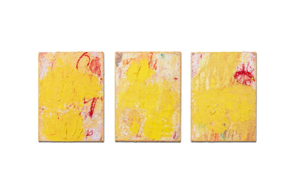 Angels & Bed, 2026, Oil on Belgian Linen 1, 2 & 3