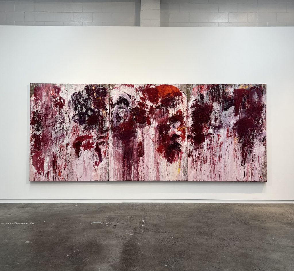 Violetta, 2024 Oil on Belgian linen, 200 x 460 cm