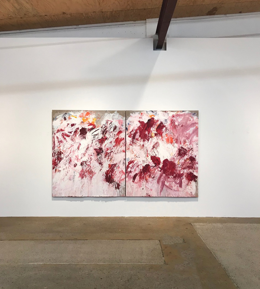 Under the Iron of the Moon I, 2017, Oil on Belgian Linen 183 x 306 cm
