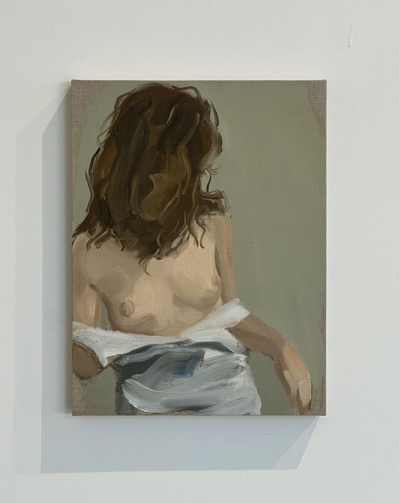Gideon Rubin
Untitled, 2025
oil on linen on board
40 x 30.5 cm